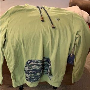 Men’s Tentree hoodie NWT Size Large Color Sage